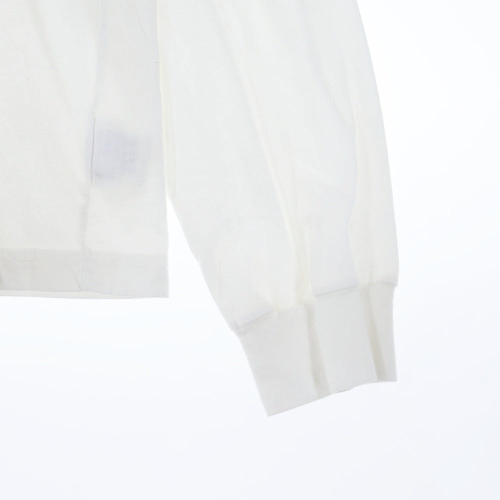 CHROME HEARTS(クロムハーツ) CH L S 1 バックセメタリークロスプリント 長袖Tシャツ カットソー ホワイト