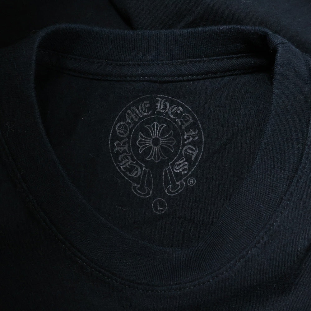 美品 CHROME HEARTS クロムハーツ バッククロス 長袖Tシャツ L CHROME HEARTS(クロムハーツ) CH L S 1 バックセメタリークロス