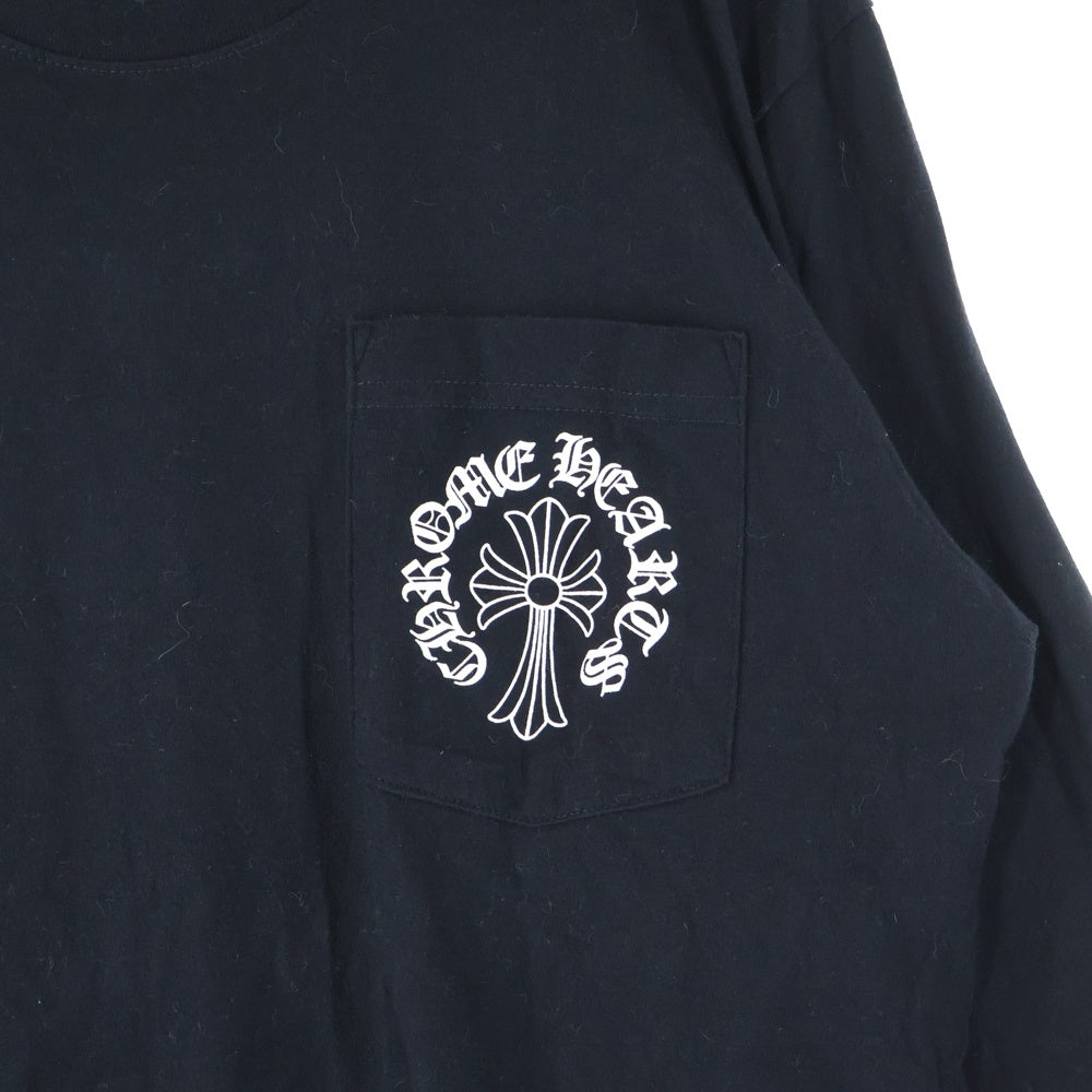 クロムハーツ オールド クロス ホースシュー プリント サーマル ワッフル 長袖 クロムハーツ オールド クロス ホースシュー プリント サーマル