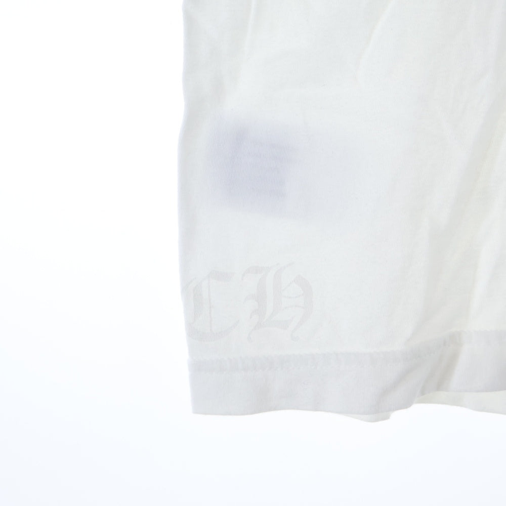 CHROME HEARTS(クロムハーツ) Multicolor Back Horseshoe Tee マルチカラーバックホースシュー クルーネック半袖Tシャツカットソー ホワイト