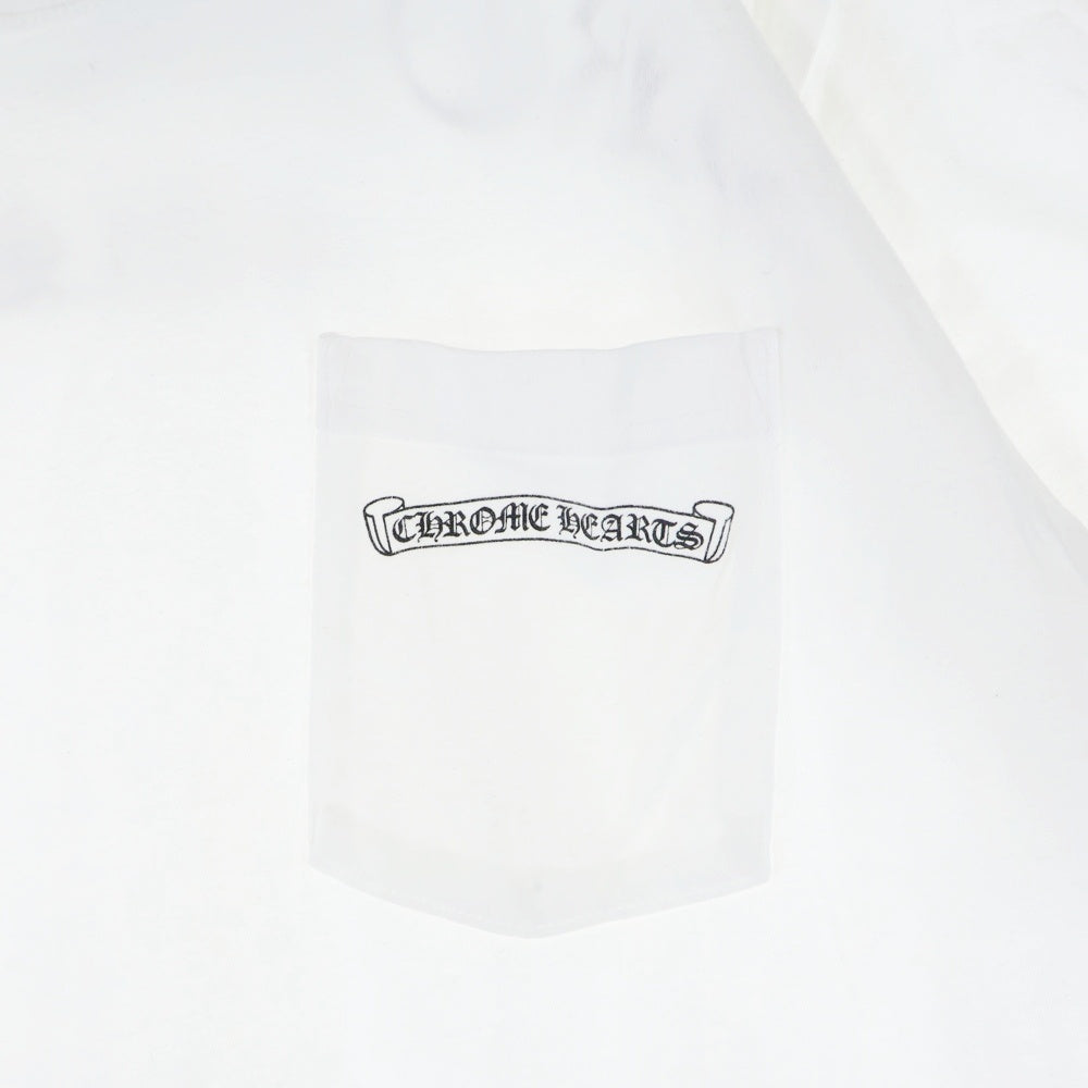 CHROME HEARTS(クロムハーツ) CH T-SHRT 2 バックアーチロゴプリントTシャツ ホワイト