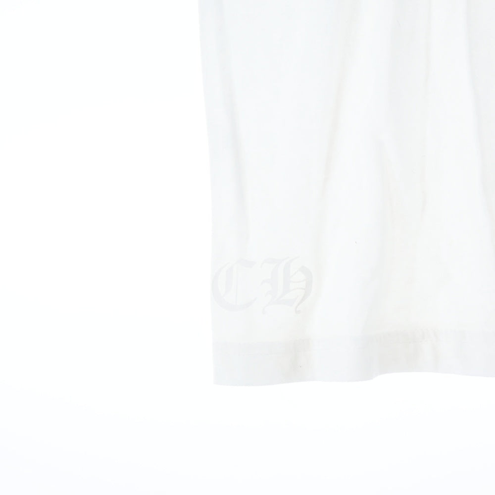 CHROME HEARTS(クロムハーツ) CH T-SHRT 2 バックアーチロゴプリントTシャツ ホワイト