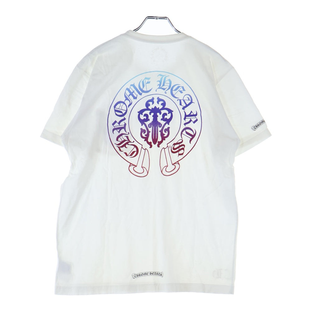 CHROME HEARTS(クロムハーツ) VINE DAGGER ヴァインダガープリント クルーネック 半袖Tシャツ ホワイト