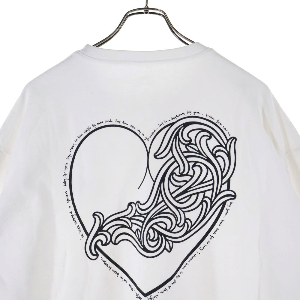 CHROME HEARTSホワイト レア商品即決65000円これ以上の値下げなし CHROME HEARTS(クロムハーツ) ×Deadly Doll Crewneck Sweatshirt
