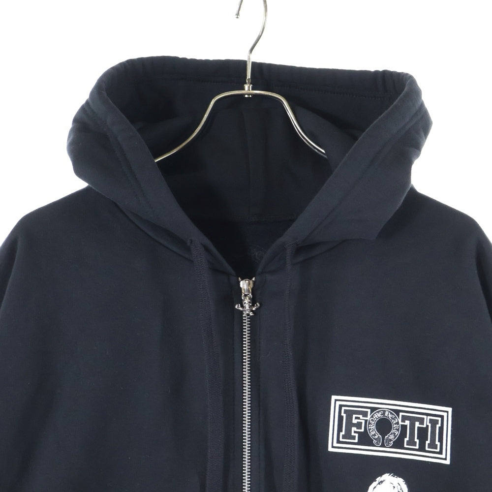 【ほぼ未使用】クロムハーツ　ジップフーディ　Mサイズ クロムハーツ ジップ パーカー