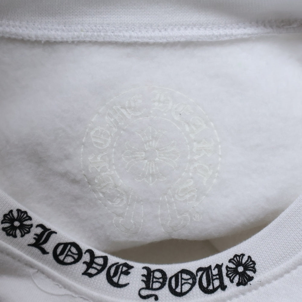 CHROME HEARTS(クロムハーツ) LOVE YOU CREW SWTSHRT 袖フローラル