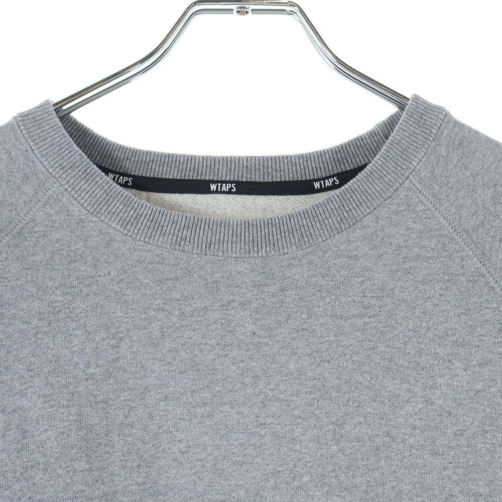 未使用 WTAPS トレーナー グレー WTAPS(ダブルタップス) 25AW SIGN-RGYD SWEATER フロントロゴ クルー
