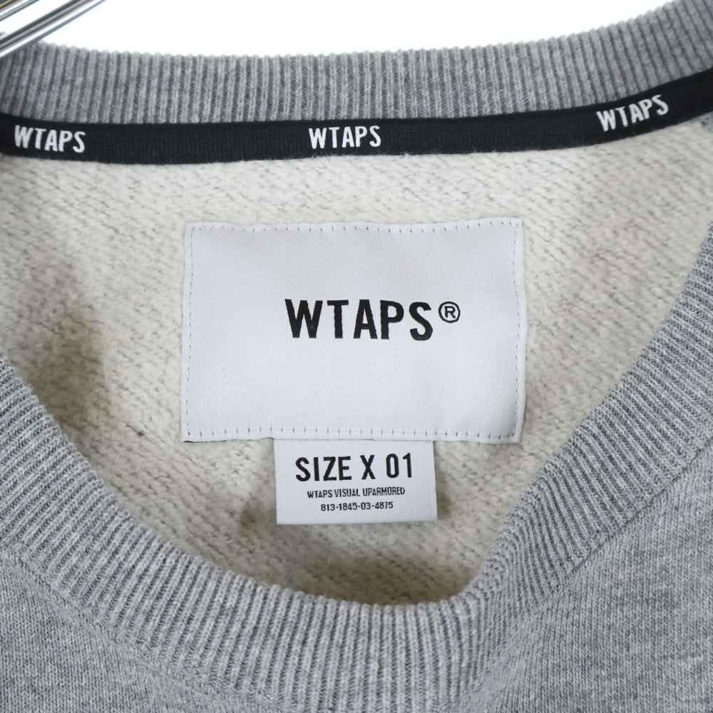 WTAPS(ダブルタップス) 25AW SIGN-RGYD SWEATER フロントロゴ クルー