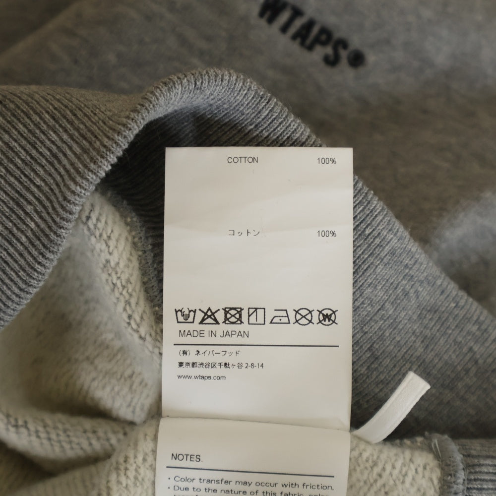 WTAPS(ダブルタップス) 25AW SIGN-RGYD SWEATER フロントロゴ クルー