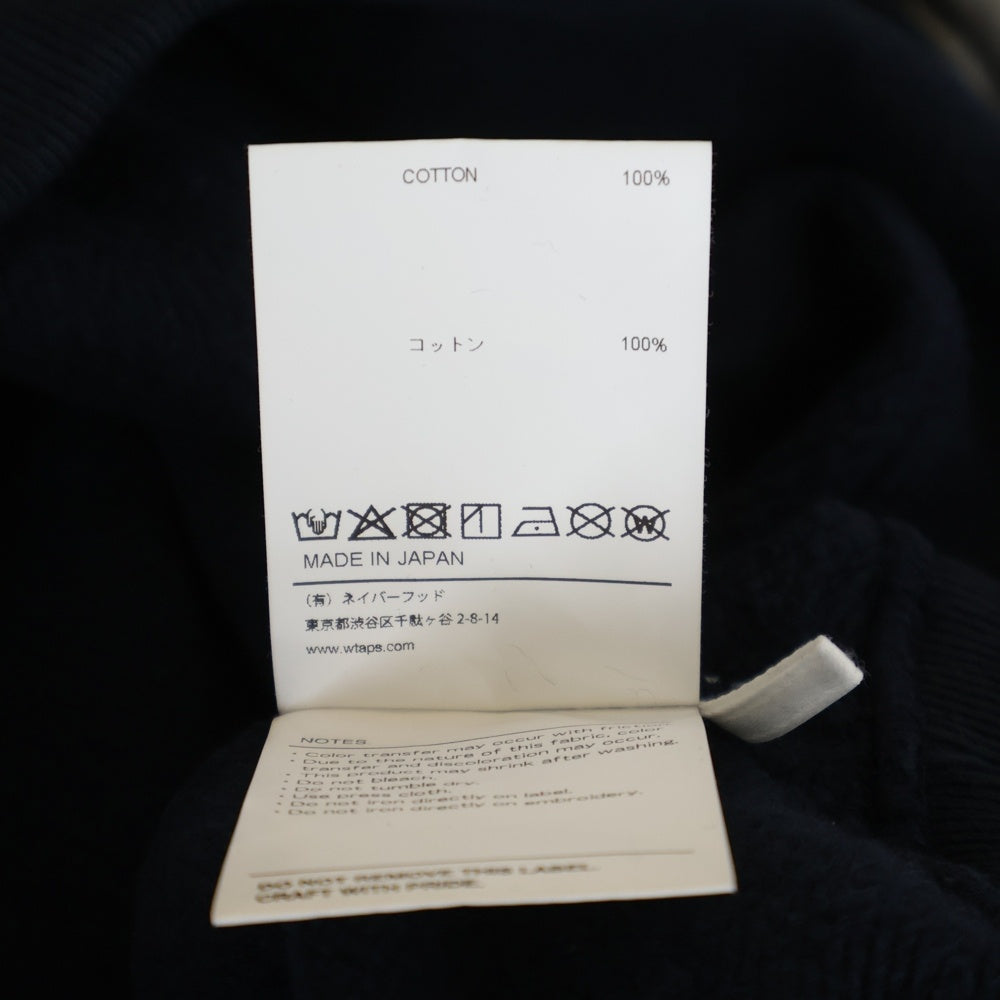 WTAPS(ダブルタップス) 25AW SIGN-RGYD SWEATER フロントロゴ クルー