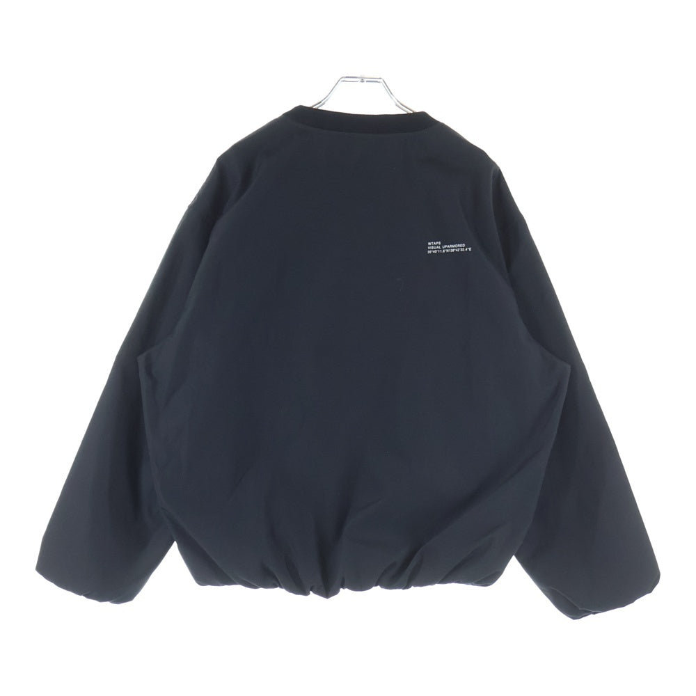 WTAPS(ダブルタップス) 25AW SMOCK LS CTPL CNVS 長袖シャツ ブラック 252WVDT-SHM05