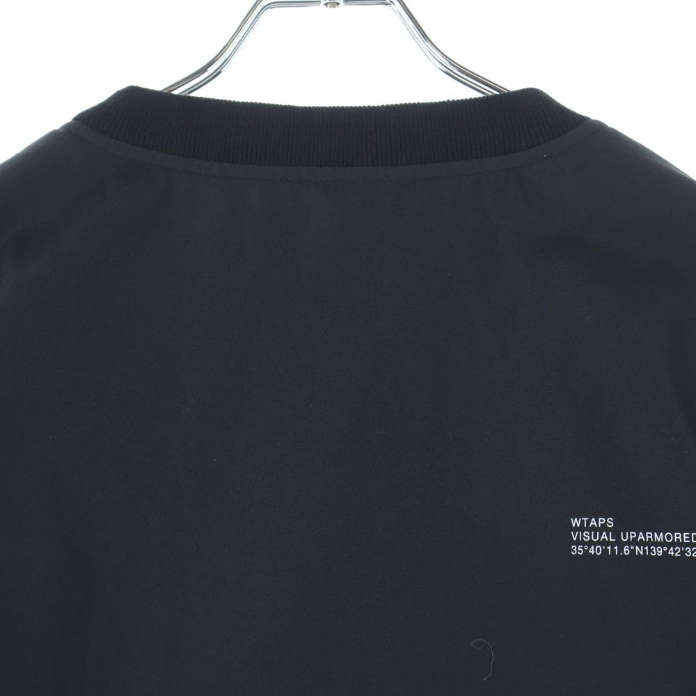WTAPS(ダブルタップス) 25AW SMOCK LS CTPL CNVS 長袖シャツ ブラック 252WVDT-SHM05