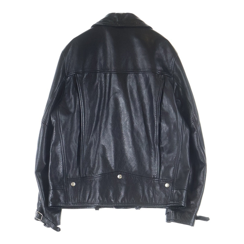 WACKOMARIA 24ss ダブルレザーライダース ブラック L WACKO MARIA(ワコマリア) 24SS LEATHER DOUBLE RIDERS JACKET レザー