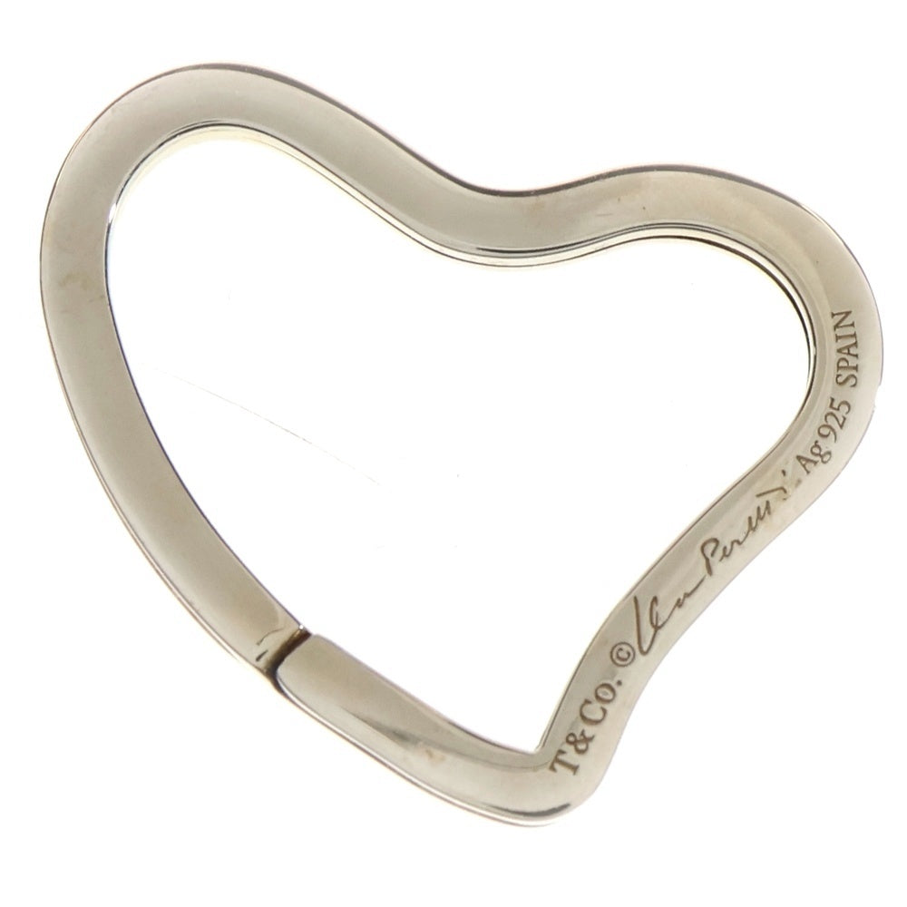 TIFFANY & Co.(ティファニー) オープンハート シルバー キーリング