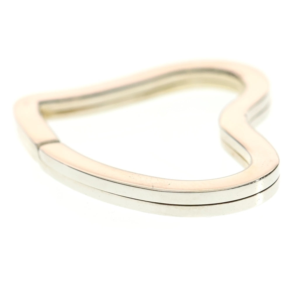 TIFFANY & Co.(ティファニー) オープンハート シルバー キーリング レディース