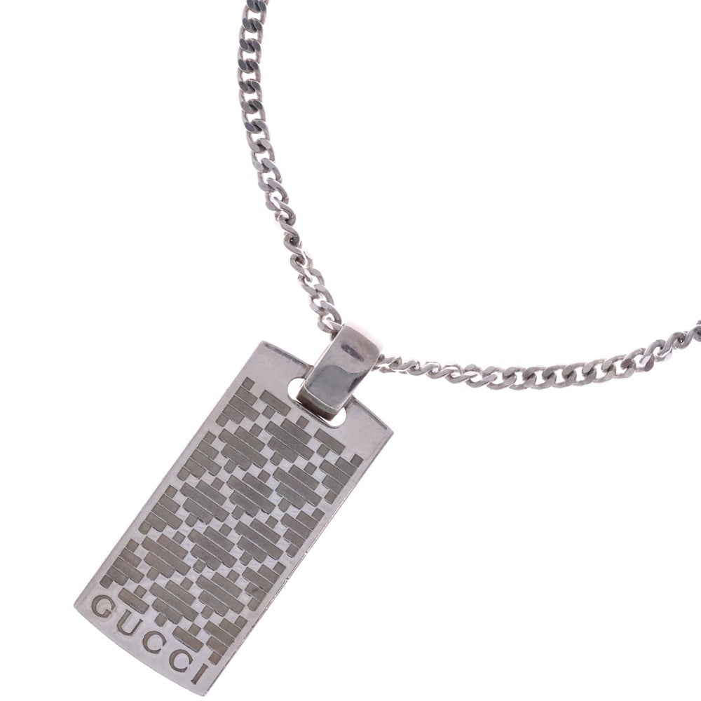 GUCCI(グッチ) ディアマンテ ペンダント ネックレス シルバー 843607 J8400 0818