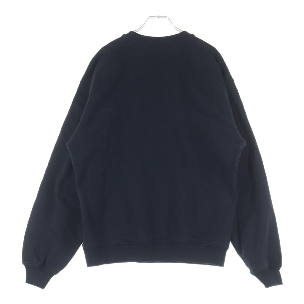 Y/PROJECT(ワイプロジェクト) 24AW ロゴ コットン スウェットトレーナー ブラック 204SH004 J148