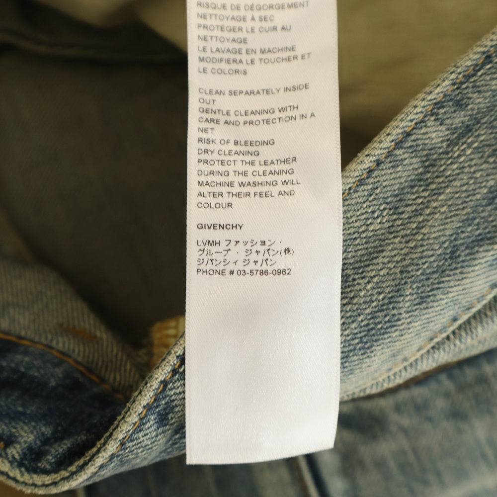 GIVENCHY(ジバンシィ) Vintage Denim Jeans BM50UY5Y1C ヴィンテージ デニムパンツ ジーンズ インディゴ