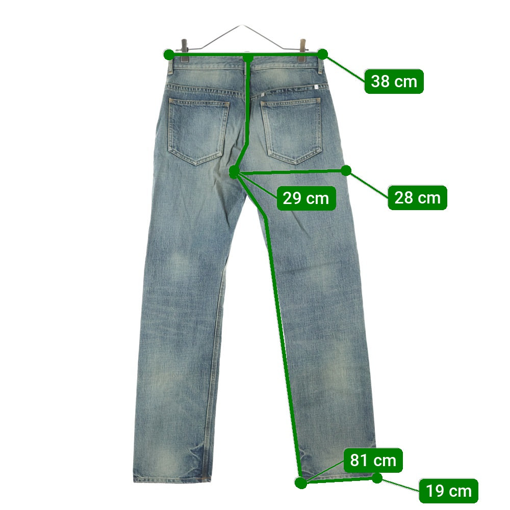 GIVENCHY(ジバンシィ) Vintage Denim Jeans BM50UY5Y1C ヴィンテージ デニムパンツ ジーンズ インディゴ