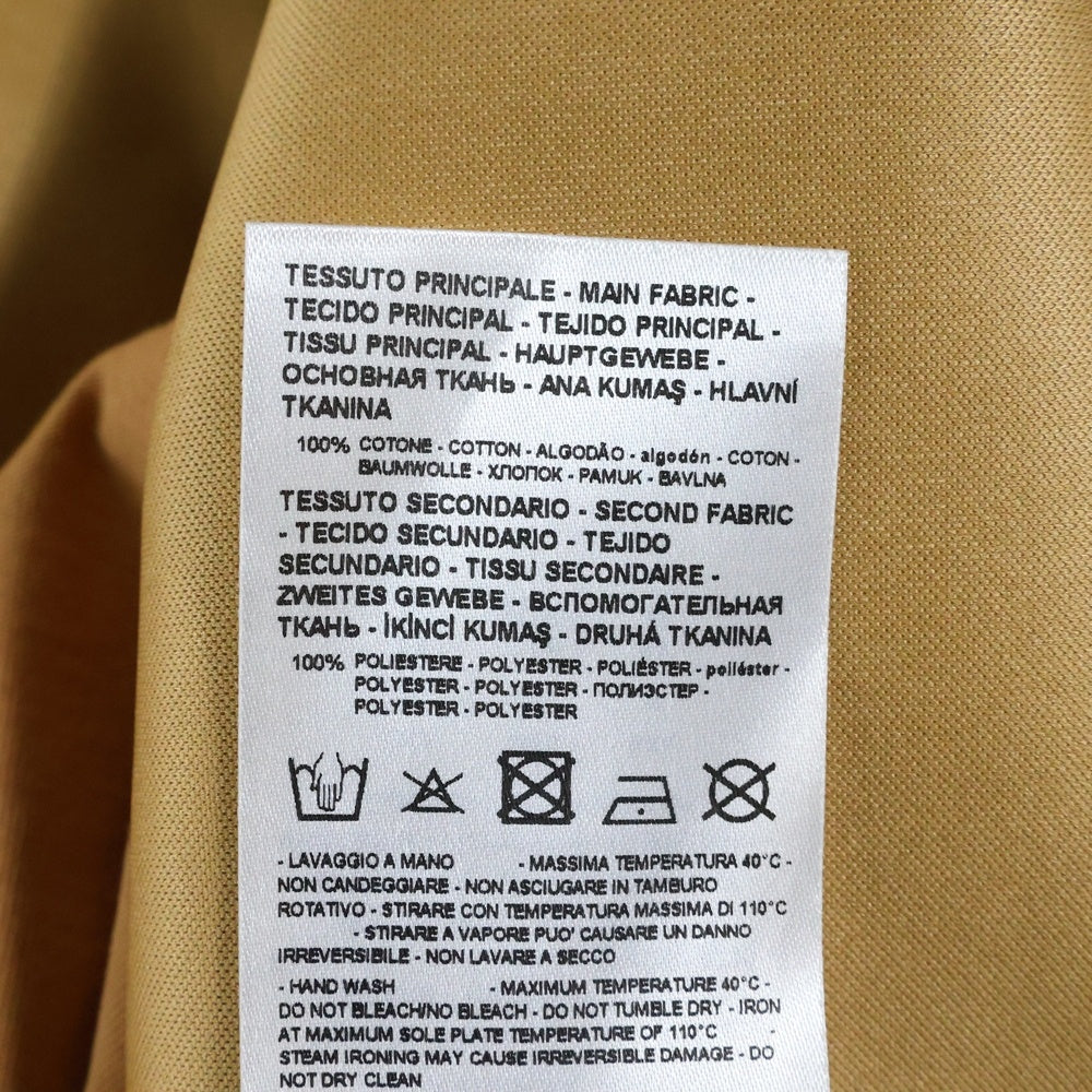 Armani Exchange(アルマーニ エクスチェンジ) シグネチャーロゴ クルーネック クロップド 半袖Tシャツ カットソー ベージュ レディース