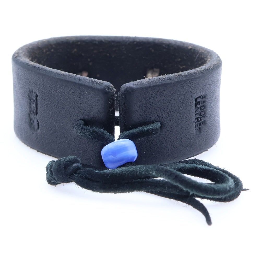 goro's(ゴローズ) GC24コンチョ付革ブレス ブラック