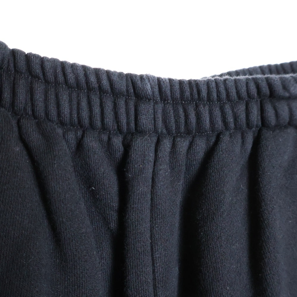 NO BRAND(ノーブランド) STUDIO R330(ステュディオ アール スリーサーティー)コットン スウェットパンツ ブラック