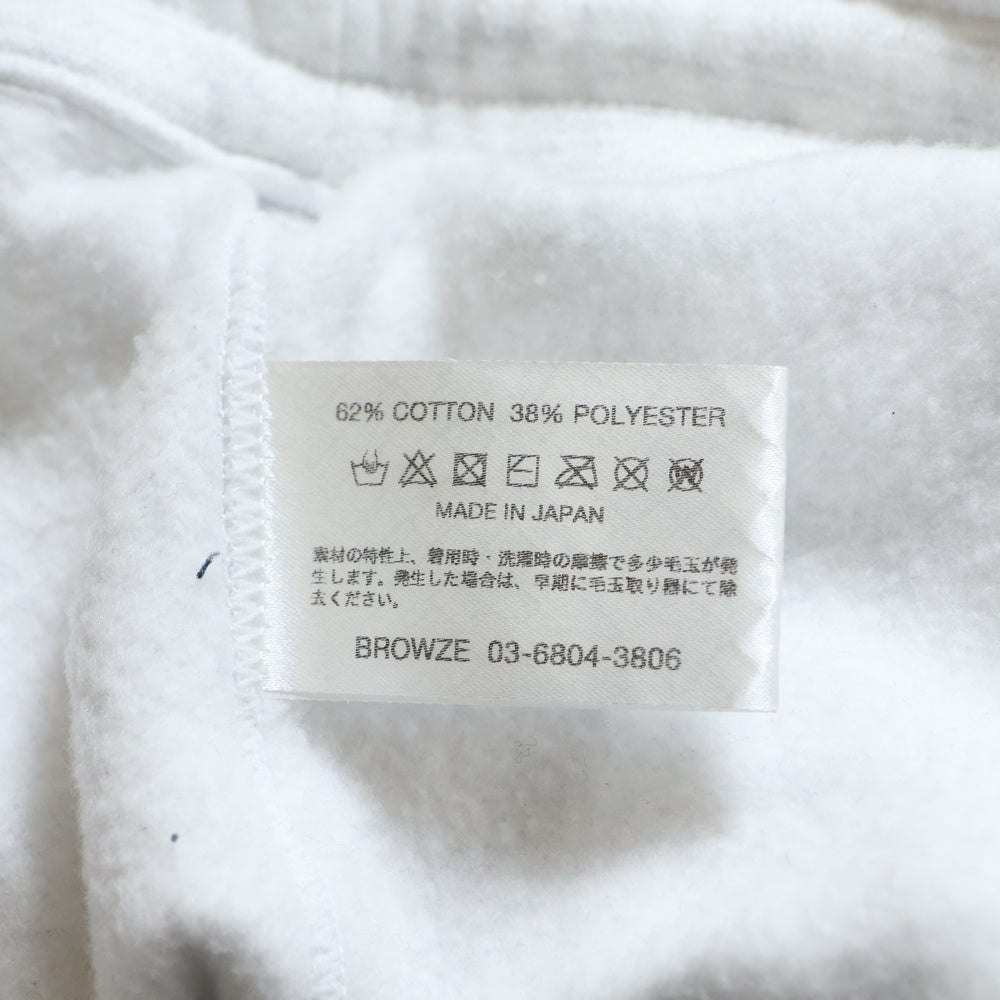 The Ennoy Professional(エンノイプロフェッショナル) 24AW ELECTRIC LOGO SWEAT PANTS エレクトリックロゴ スウェットパンツ ライトグレー AW24BRENPT07NTL