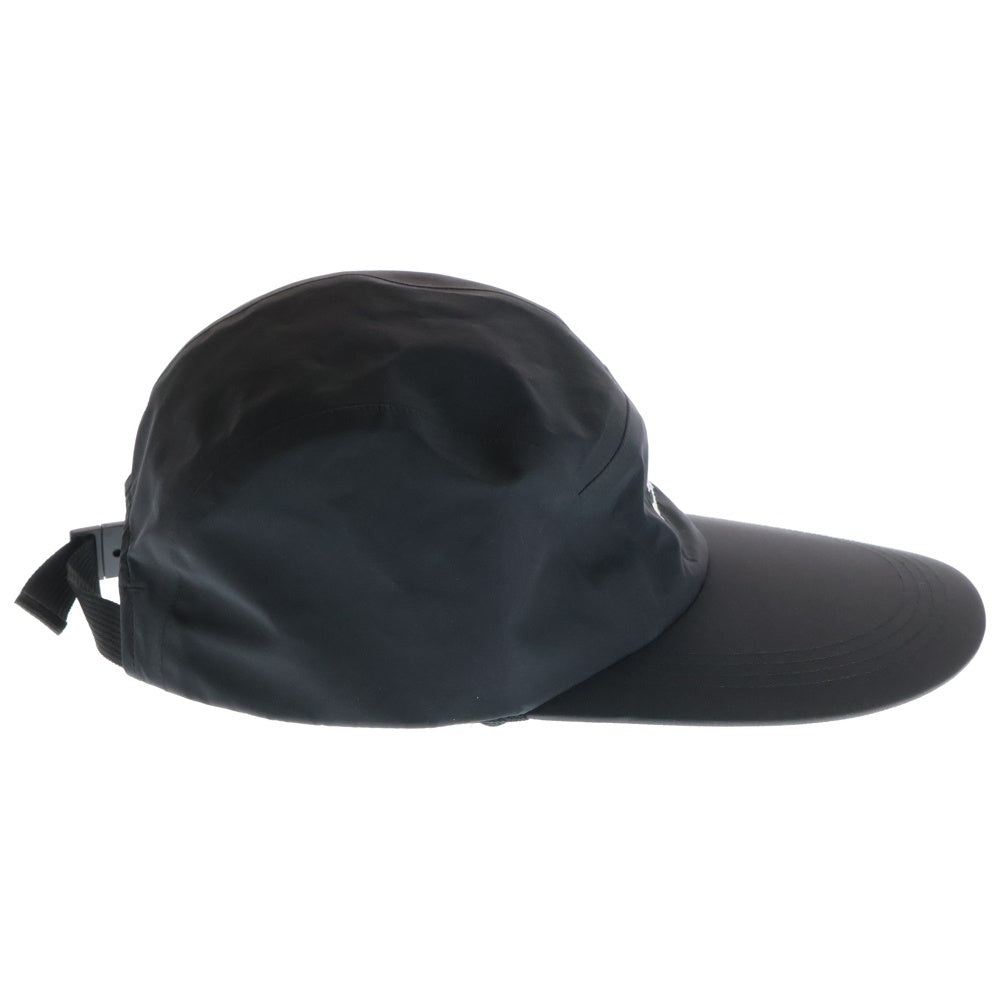 The Ennoy Professional(エンノイプロフェッショナル) 24AW 3LAYER SHELL CAP ロゴ刺繍ナイロンキャップ ブラック AW24BRENAC01AK