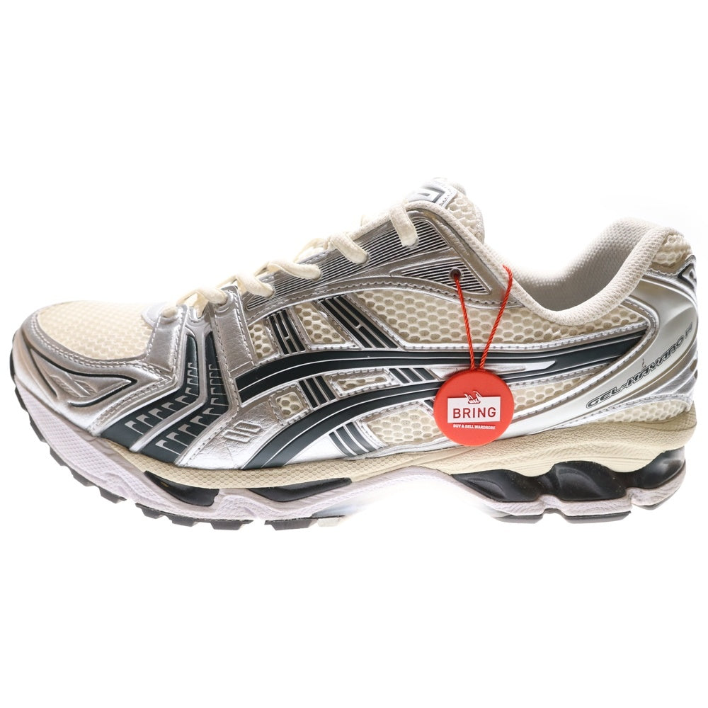 ASICS(アシックス) ×KITH Vintage Tech Gel-Kayano 14 キス ヴィンテージテック ゲルカヤノ14 ローカットスニーカー ホワイト/ブラック 1203A566-100