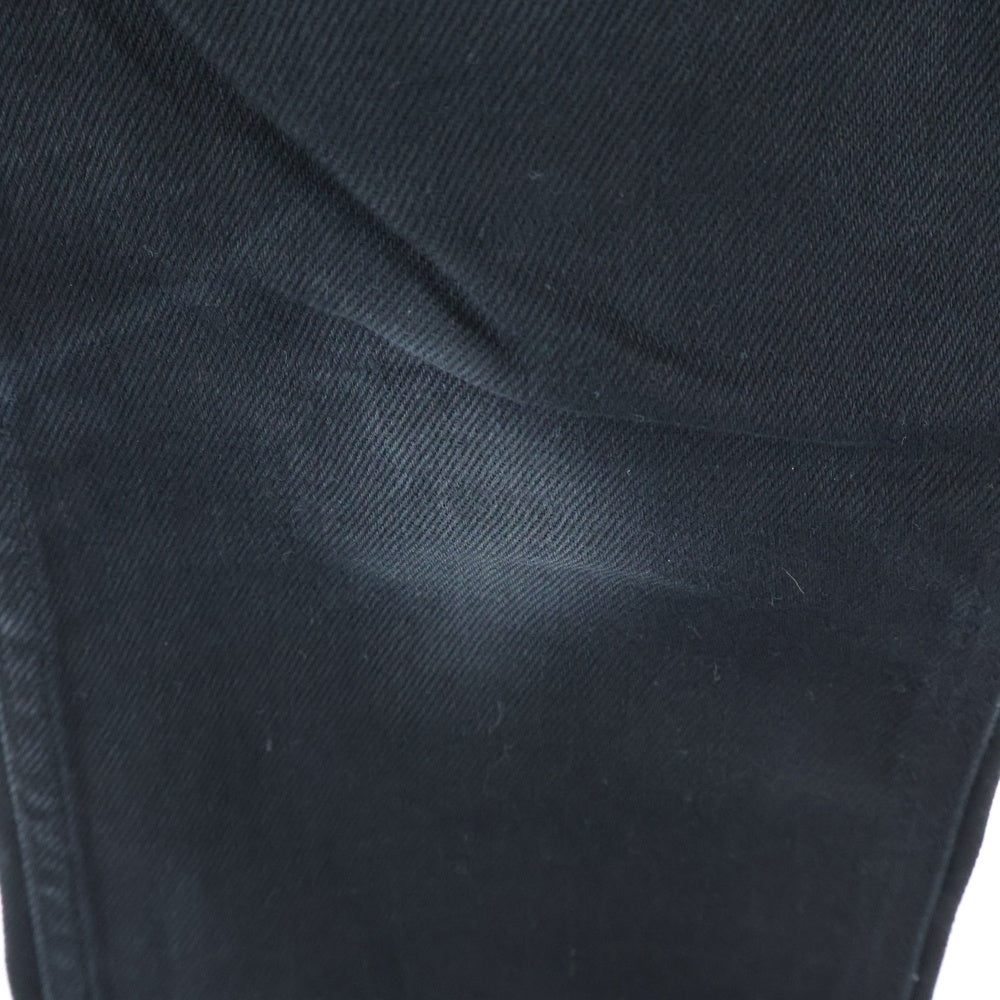 【未使用】新品タグ付き CELINE 黒 パンツ スリム スキニー デニム 25 正規品 セリーヌ スキニー デニム ブラック 25 パンツ