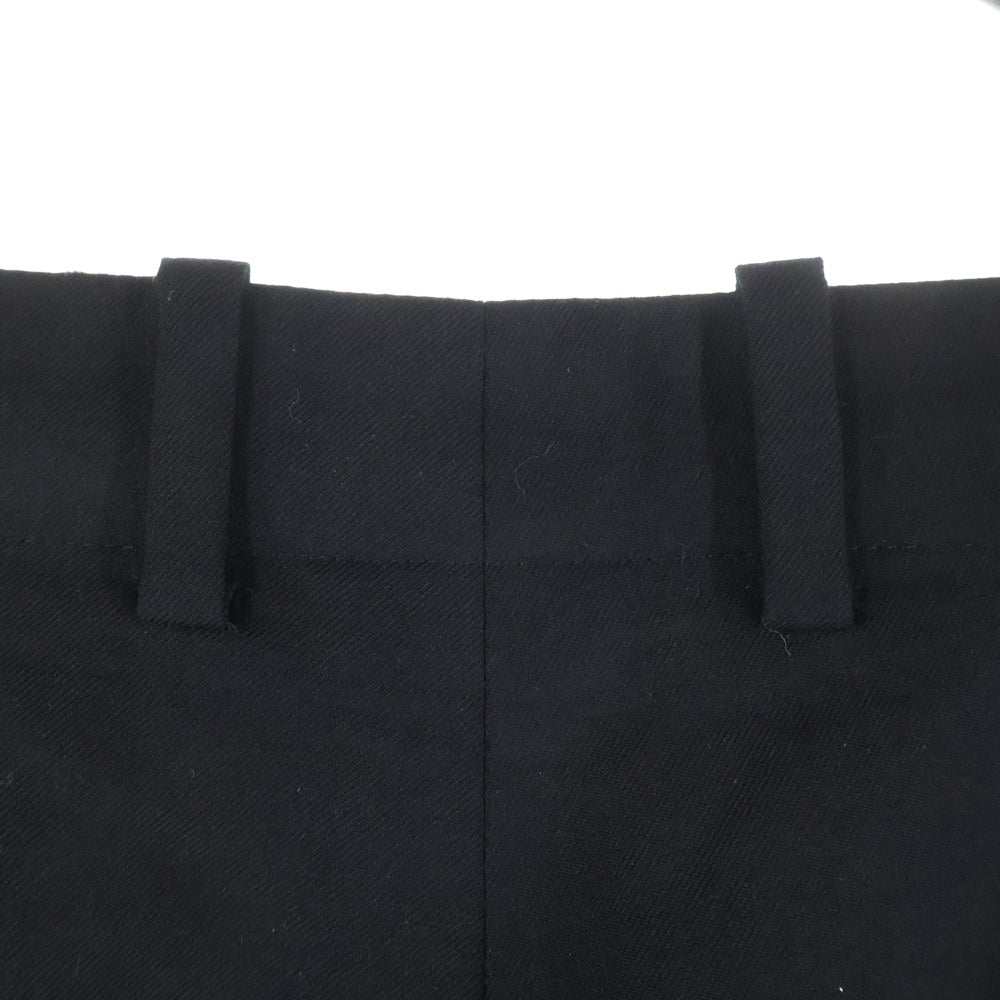 NO BRAND(ノーブランド) NEU IN/ニューイン 22AW ワイドスラックスパンツ ブラック 22AWPDB02