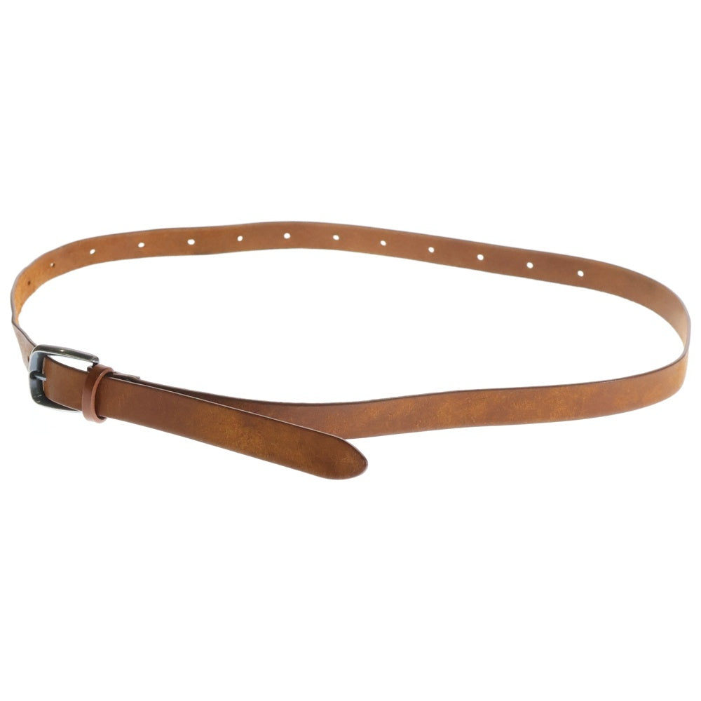 DIGAWEL(ディガウェル) Leather Belt カウレザー ベルト ブラウン