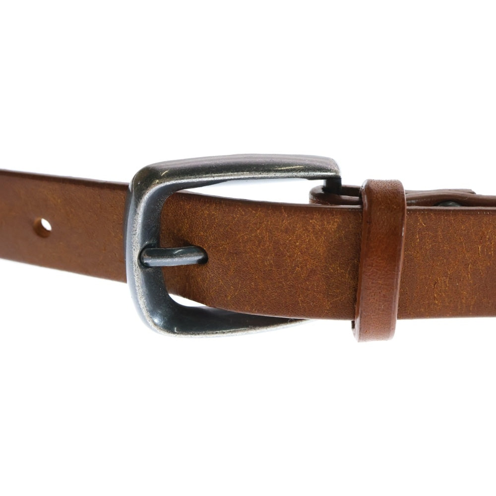 DIGAWEL(ディガウェル) Leather Belt カウレザー ベルト ブラウン