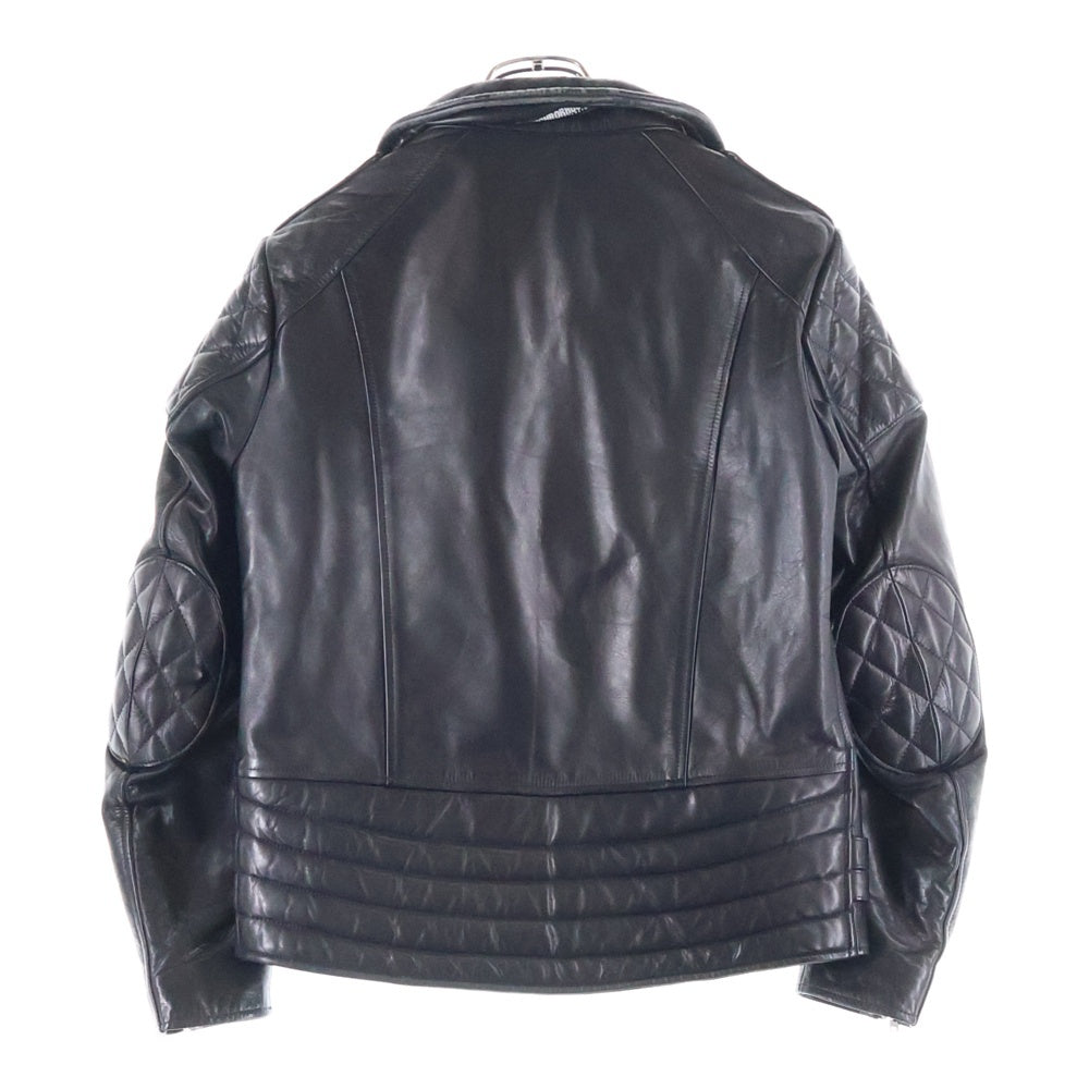 NEIGHBORHOOD(ネイバーフッド) 12AW THUNDER VOLT サンダーボルト レザー ダブルライダースジャケット ブラック