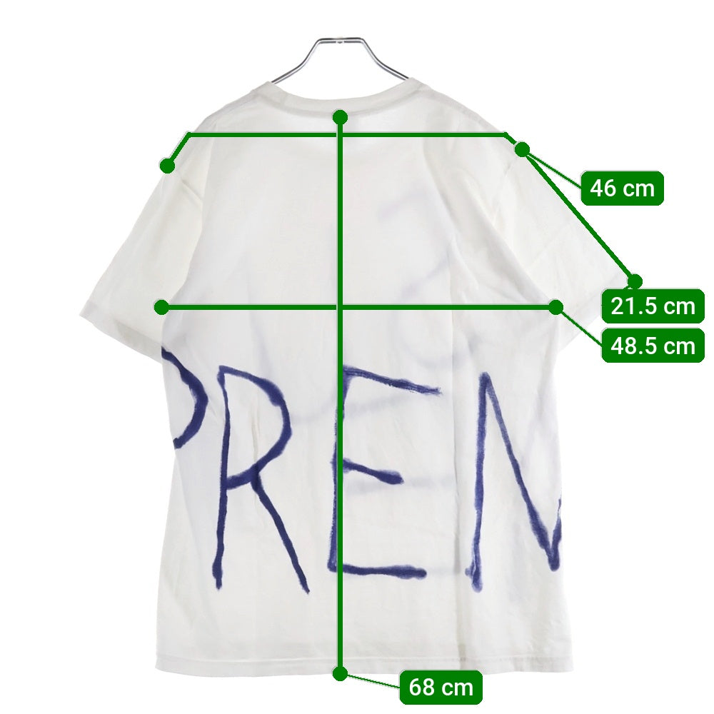SUPREME(シュプリーム) 25SS Logo Painted Tee ロゴ ペイントTシャツ 半袖 カットソー ホワイト