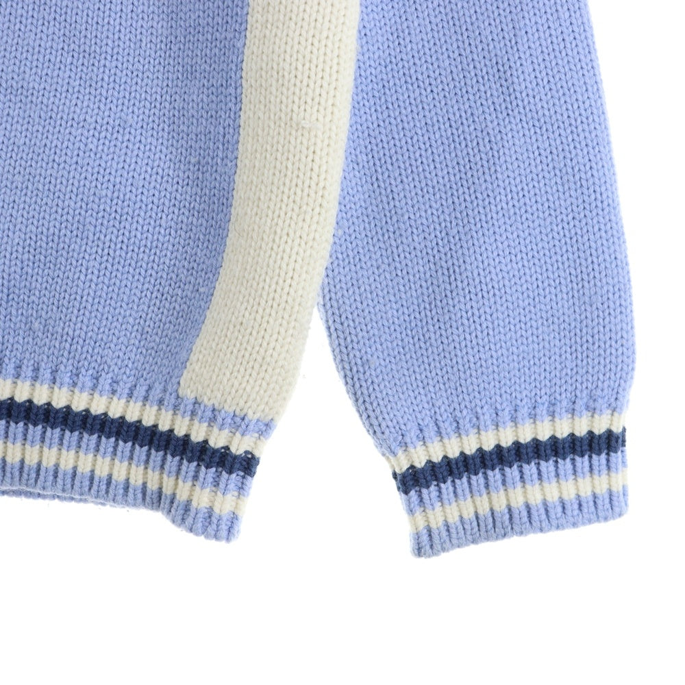 Palace Skateboards(パレススケートボーズ) 23SS Cycle Knit サイクルニット ジップアップ ブルー