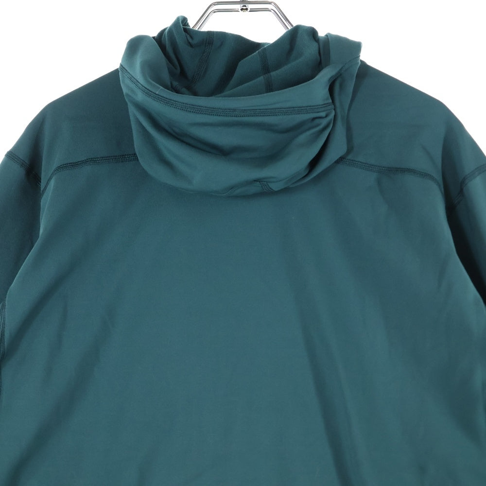 ARC'TERYX(アークテリクス) Rho LT Hoody ローLTフーディ プルオーバーパーカー 長袖 ストレッチ ロゴ グリーン X000005849