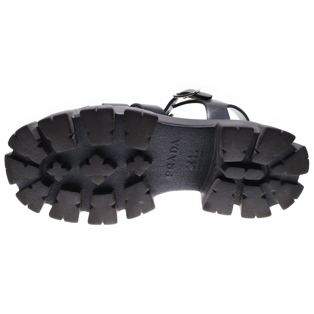 PRADA(プラダ) トライアングルロゴ モノリス フォームラバー サンダル