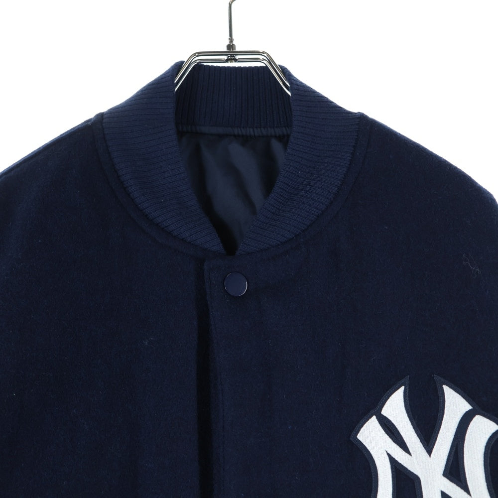 JH Design(ジェイエイチデザイン) New York Yankees Reversible Wool Jacket ニューヨークヤンキース リバーシブル ジャケット ネイビー