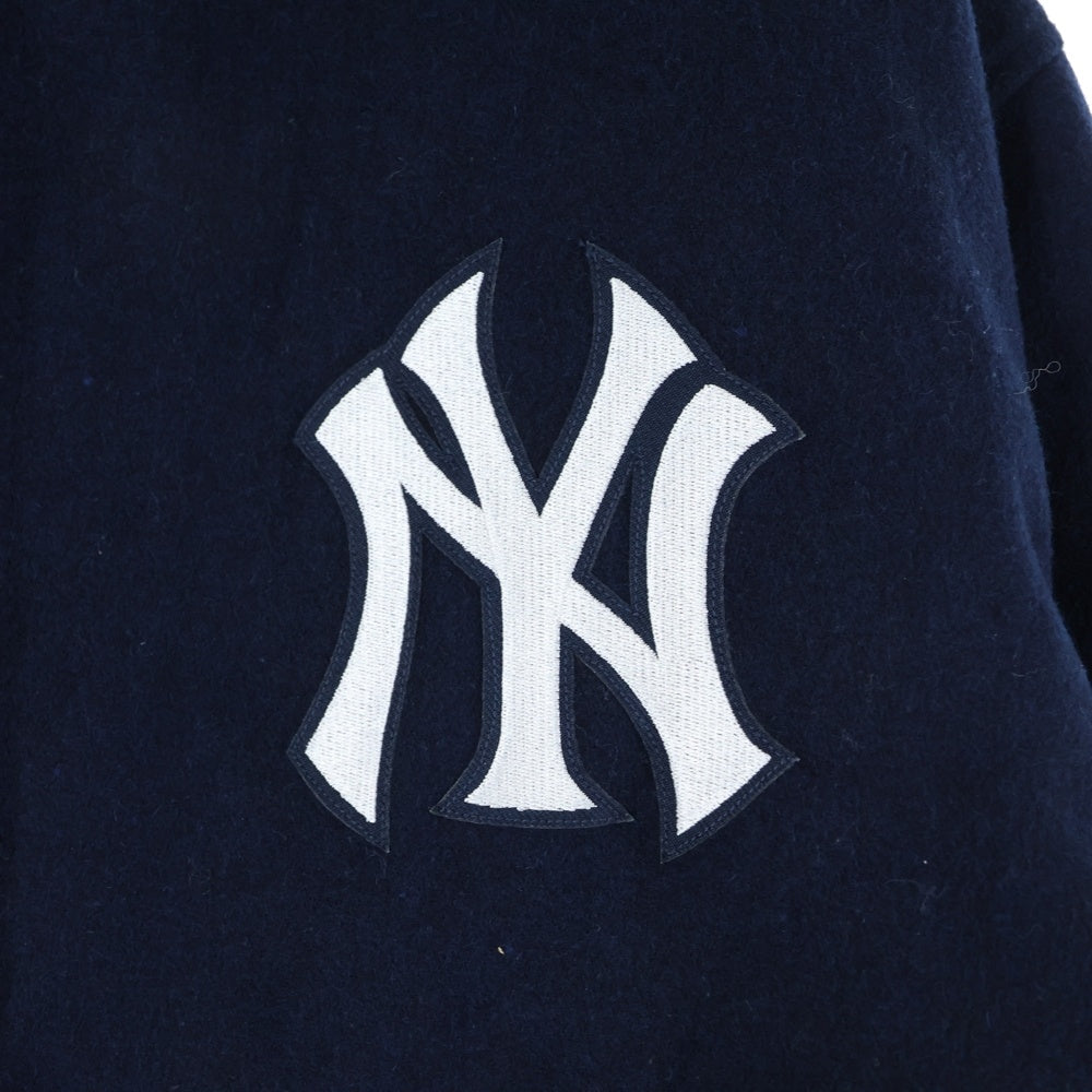 JH Design(ジェイエイチデザイン) New York Yankees Reversible Wool Jacket ニューヨークヤンキース リバーシブル ジャケット ネイビー
