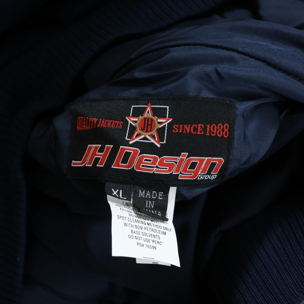 JH Design(ジェイエイチデザイン) New York Yankees Reversible Wool Jacket ニューヨークヤンキース リバーシブル ジャケット ネイビー