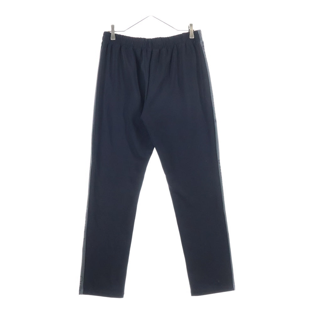 lucien pellat-finet(ルシアンペラフィネ) Track Pants サイドロゴ スカル トラックパンツ ブラック