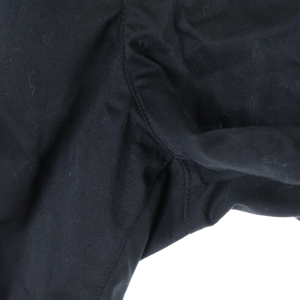 lucien pellat-finet(ルシアンペラフィネ) ロゴプリント ハーフパンツ ブラック