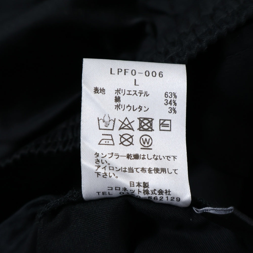 lucien pellat-finet(ルシアンペラフィネ) ロゴプリント ハーフパンツ ブラック