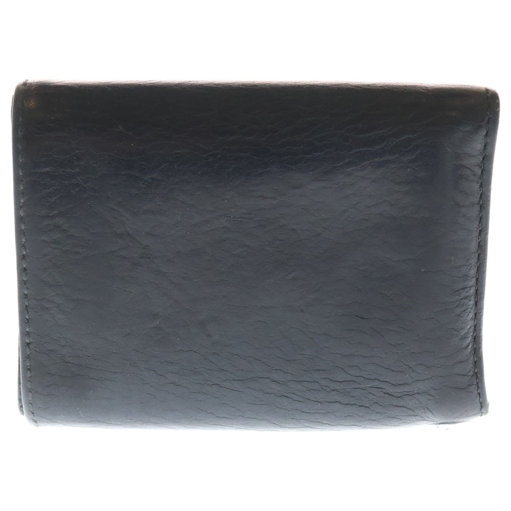 クロムハーツ 3FOLD　3フォールド クロスボールボタンレザーウォレット財布 CHROME HEARTS(クロムハーツ) 3FOLD 3フォールド クロスボールボタン