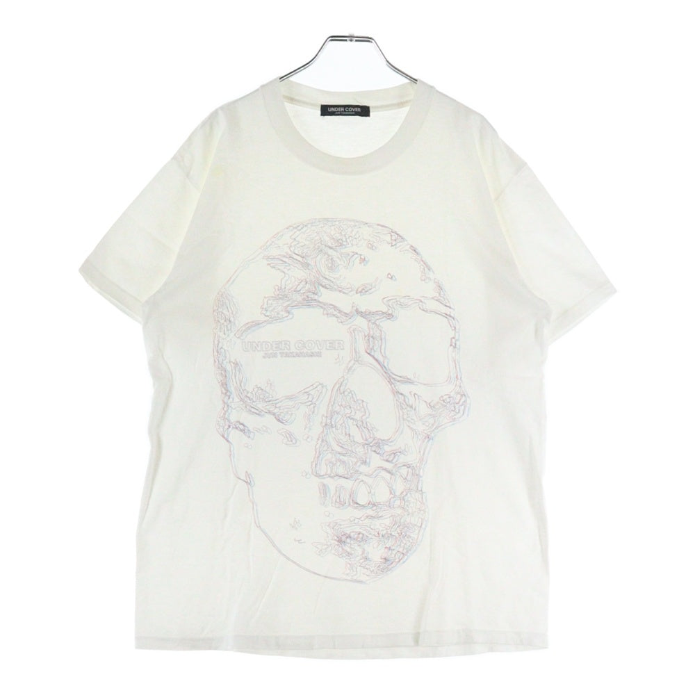 UNDERCOVER(アンダーカバー) 90s 初期 スカル ドクロプリント 半袖Tシャツ カットソー ホワイト