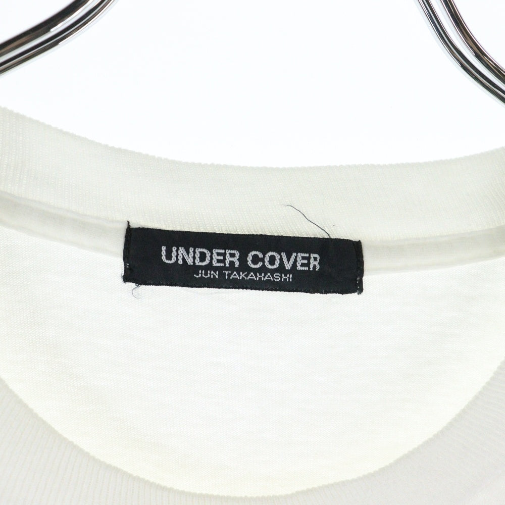 UNDERCOVER(アンダーカバー) 90s 初期 スカル ドクロプリント 半袖Tシャツ カットソー ホワイト