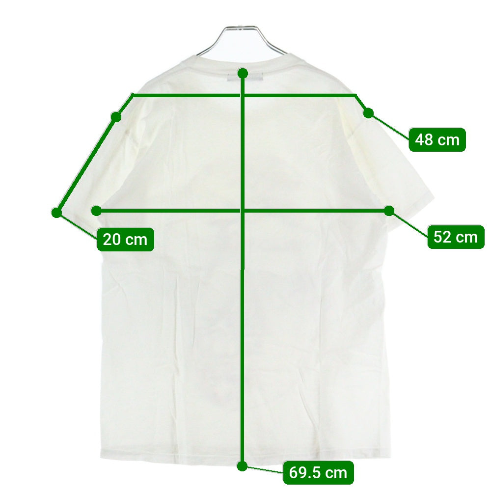 UNDERCOVER(アンダーカバー) 90s 初期 スカル ドクロプリント 半袖Tシャツ カットソー ホワイト