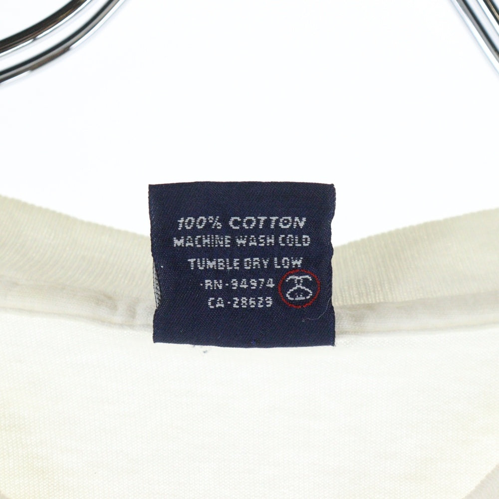 STUSSY(ステューシー) 90s ×Futura Laboratories 福岡チャプト4周年記念 フロントデザイン 半袖Tシャツ カットソー ホワイト