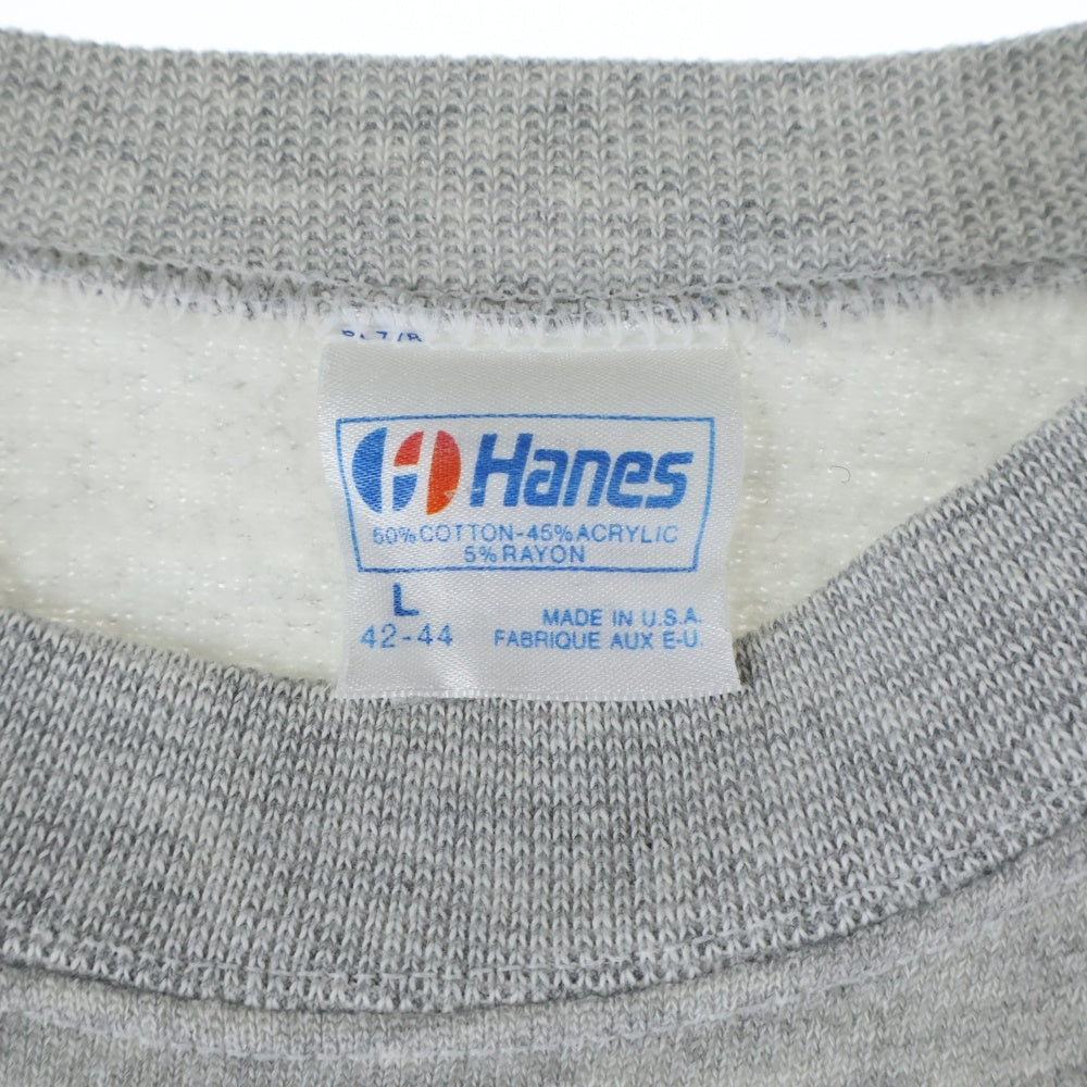 Hanes(ヘインズ) 90s POWELL CABALLERO パウエル キャバレロ 長袖スウェット トレーナー グレー